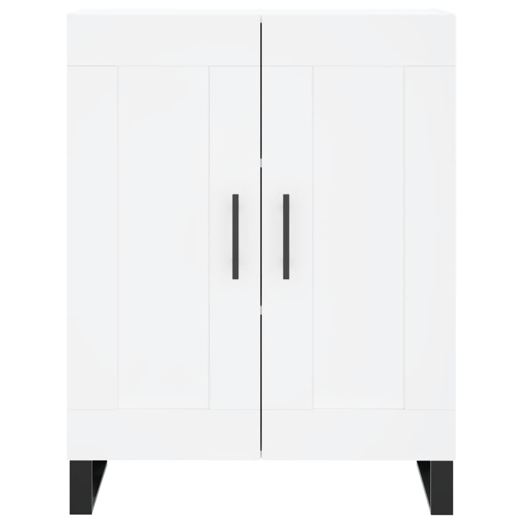 vidaXL Armário alto 69,5x34x180 cm derivados de madeira branco