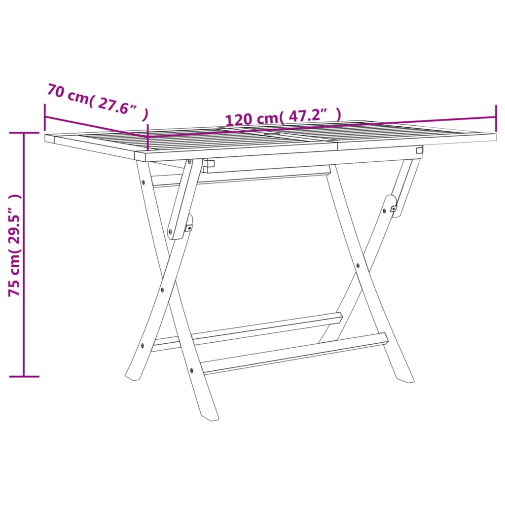 vidaXL 7 pcs conjunto de jantar p/ jardim madeira de teca maciça cinza