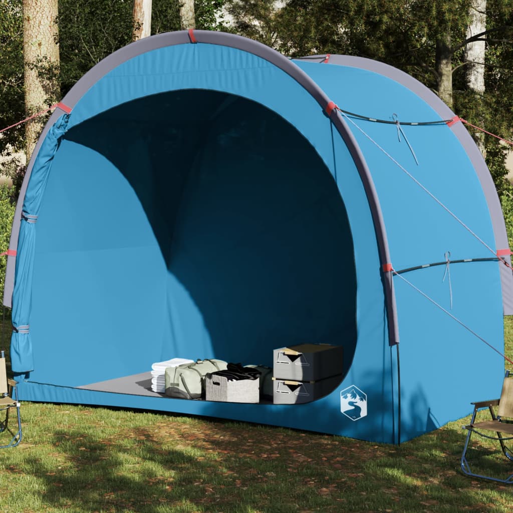 vidaXL Tenda de arrumação impermeável azul