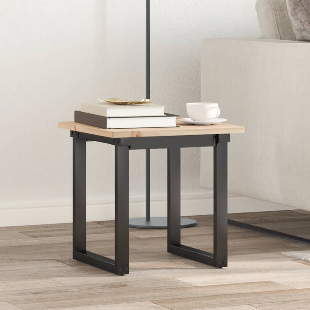 vidaXL Tampo de mesa quadrado 40x40x1,7 cm madeira de pinho maciça