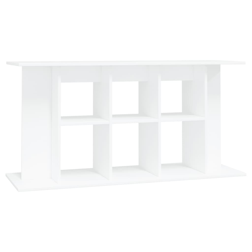 vidaXL Suporte de aquário 120x40x60 cm derivados de madeira branco