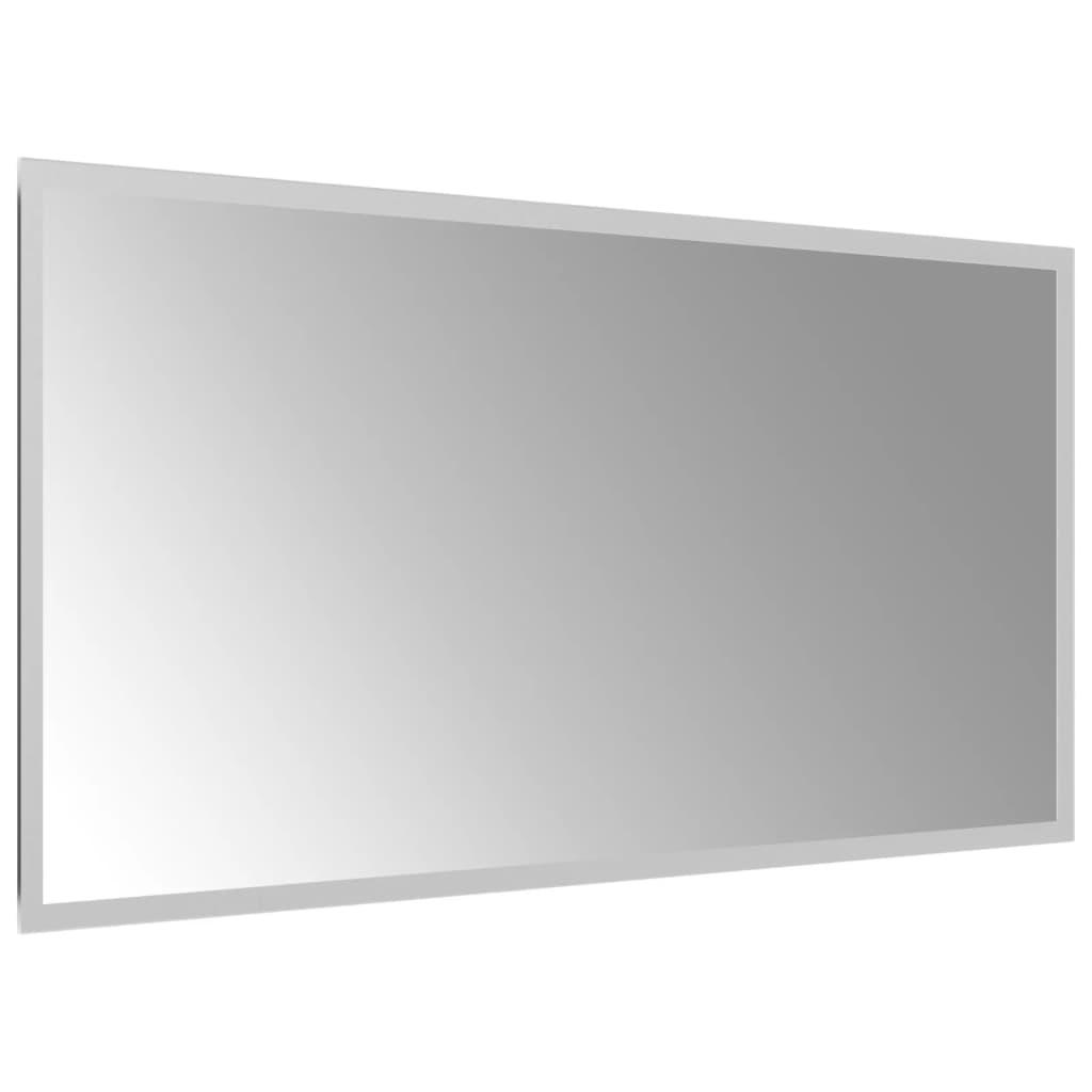 vidaXL Espelho de casa de banho com luzes LED 80x40 cm
