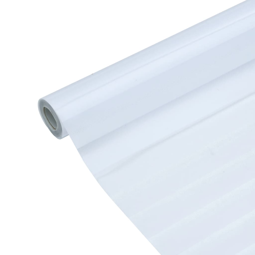 vidaXL Película para janela fosca 60x500 cm PVC padrão de estore