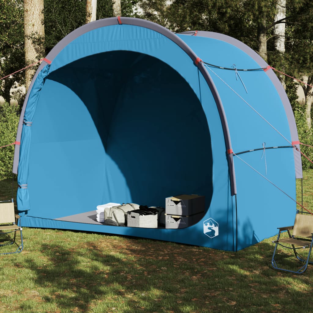 vidaXL Tenda de arrumação impermeável azul