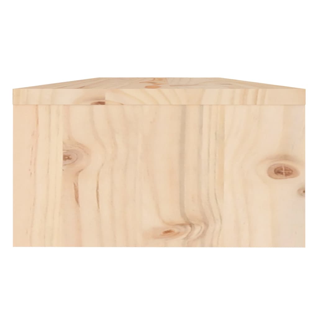 vidaXL Suporte para monitor 50x24x13 cm madeira de pinho maciça