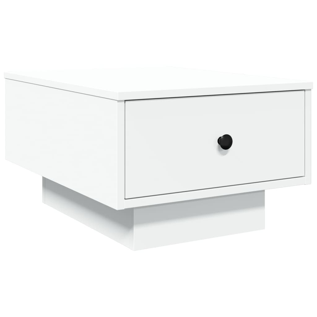 vidaXL Mesa de centro 60x45x31 cm derivados de madeira branco