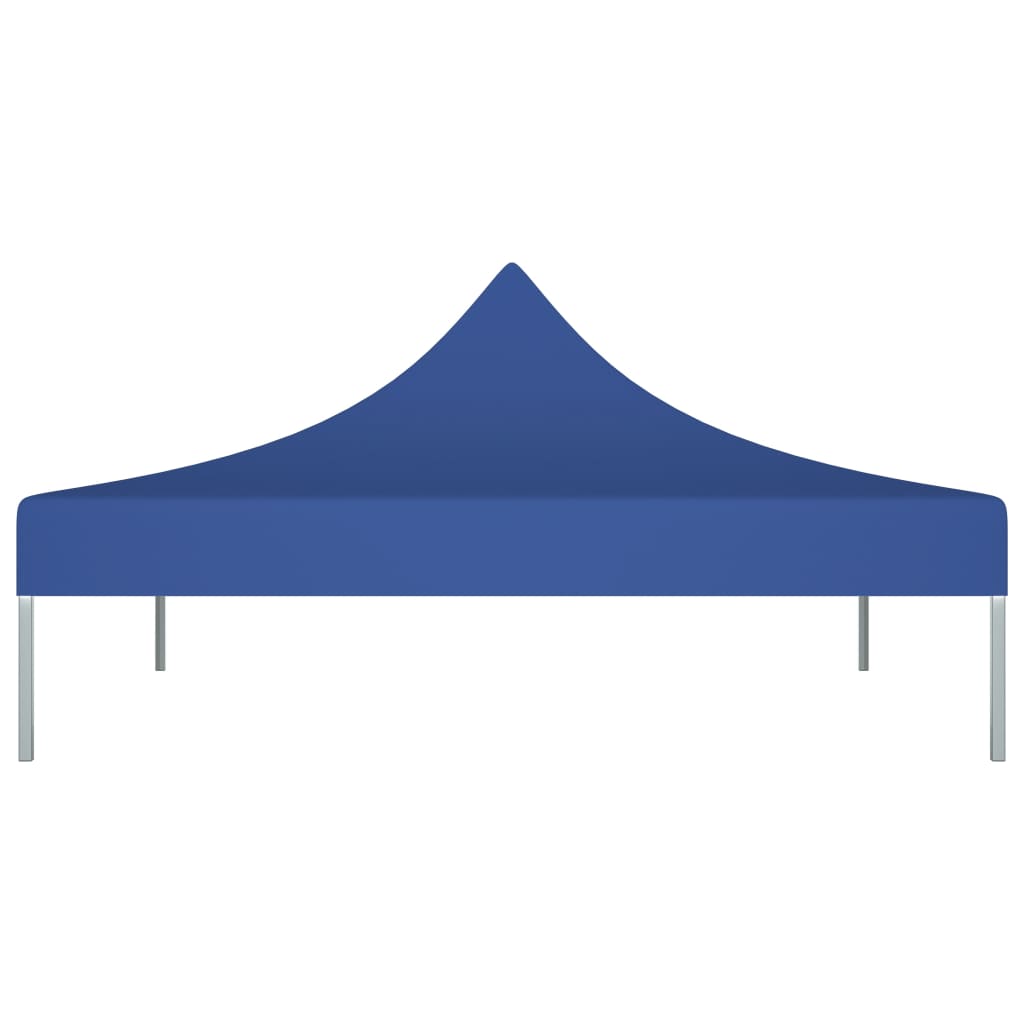 vidaXL Teto para tenda de festas 2x2 m 270 g/m² azul