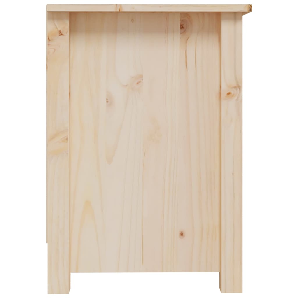 vidaXL Móvel de TV 70x36,5x52 cm madeira de pinho maciça
