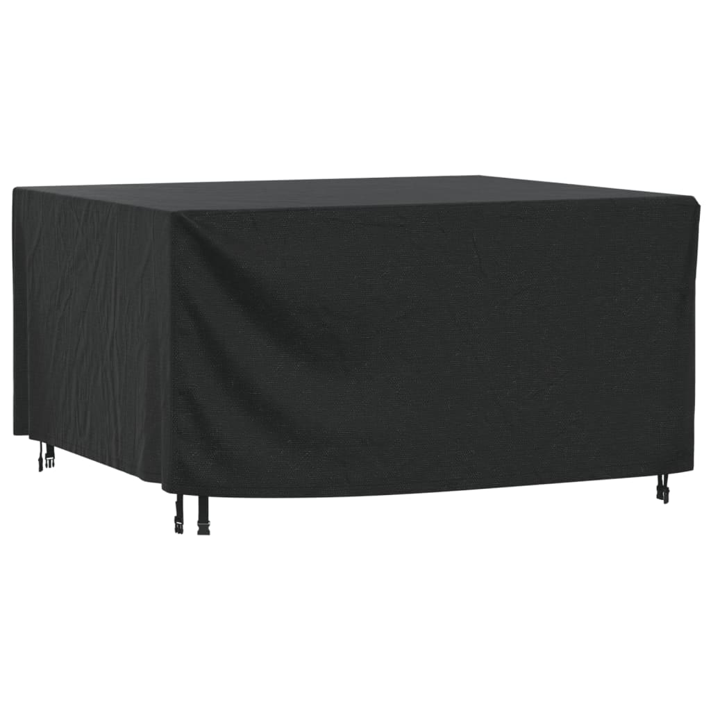 vidaXL Capa p/ mobiliário jardim 180x140x90 cm impermeável 420D preto