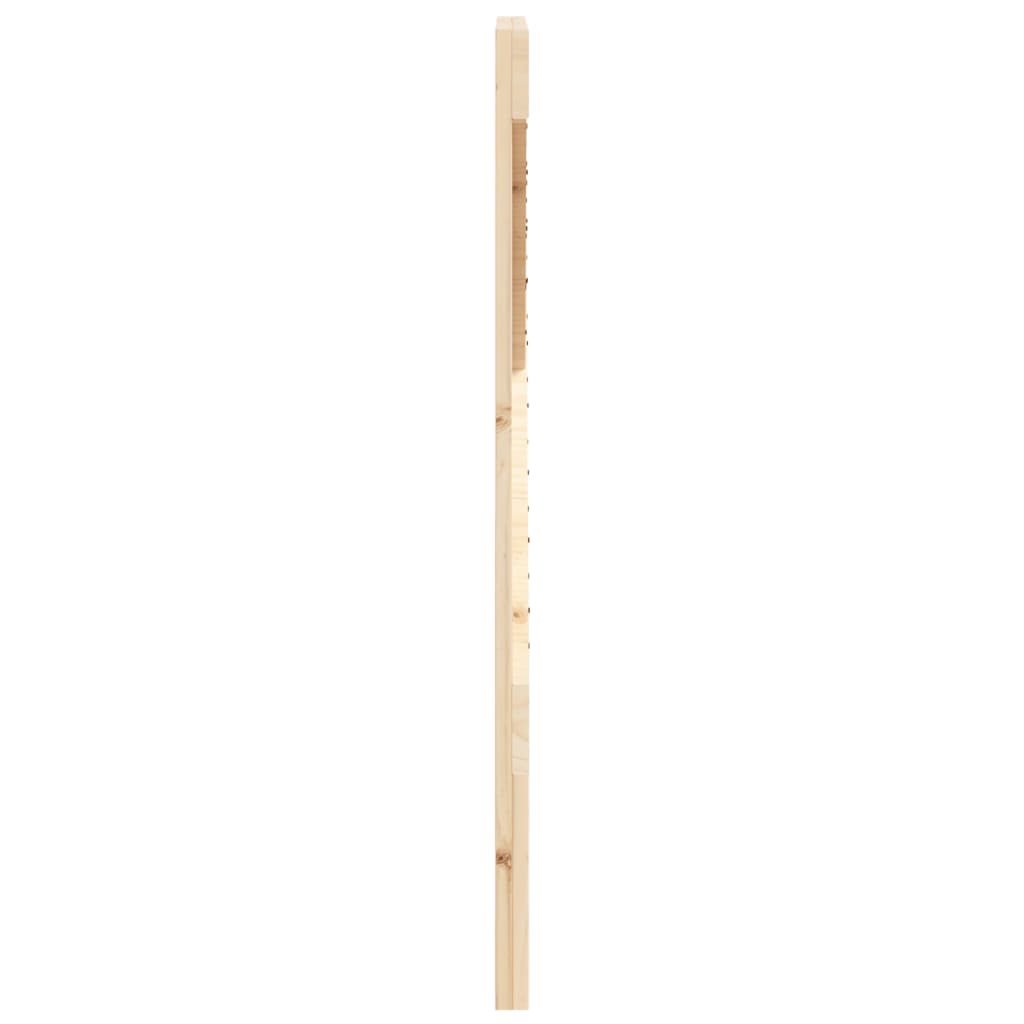 vidaXL Cabeceira 80x104 cm madeira de pinho maciça