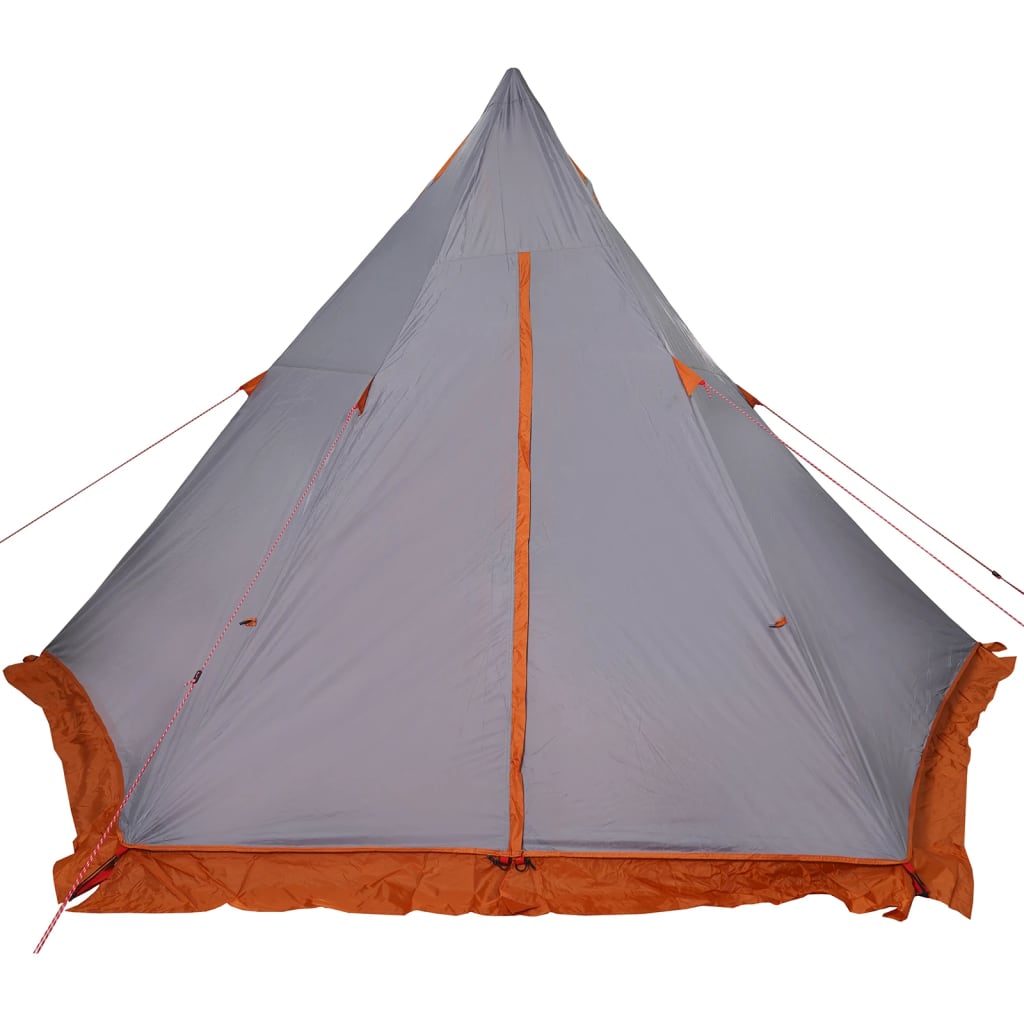 vidaXL Tenda familiar tipi para 6 pessoas impermeável cinzento