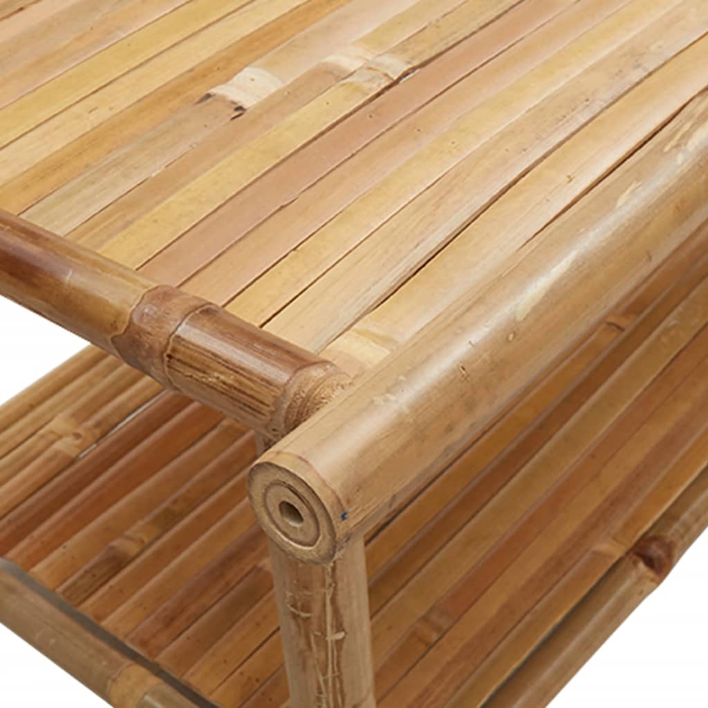 vidaXL Mesa de centro 90x50x45 cm bambu