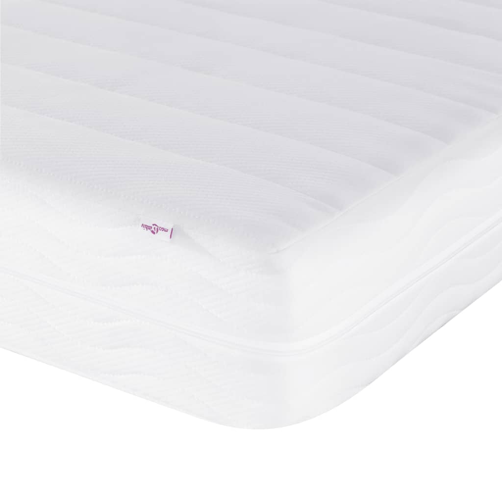 vidaXL Colchão de espuma 100x210 cm dureza H2 H3 branco