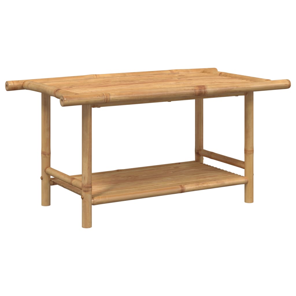 vidaXL Mesa de centro 90x50x45 cm bambu