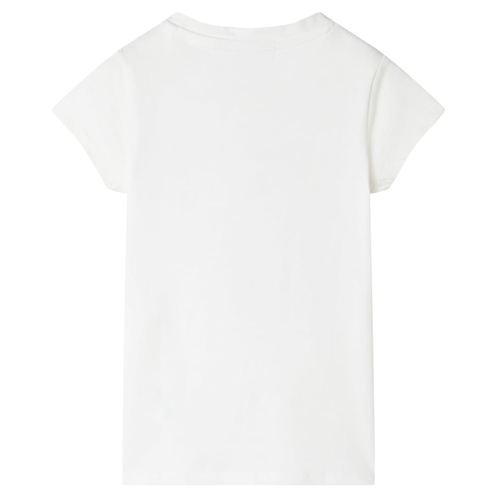 T-shirt infantil cor cru 128