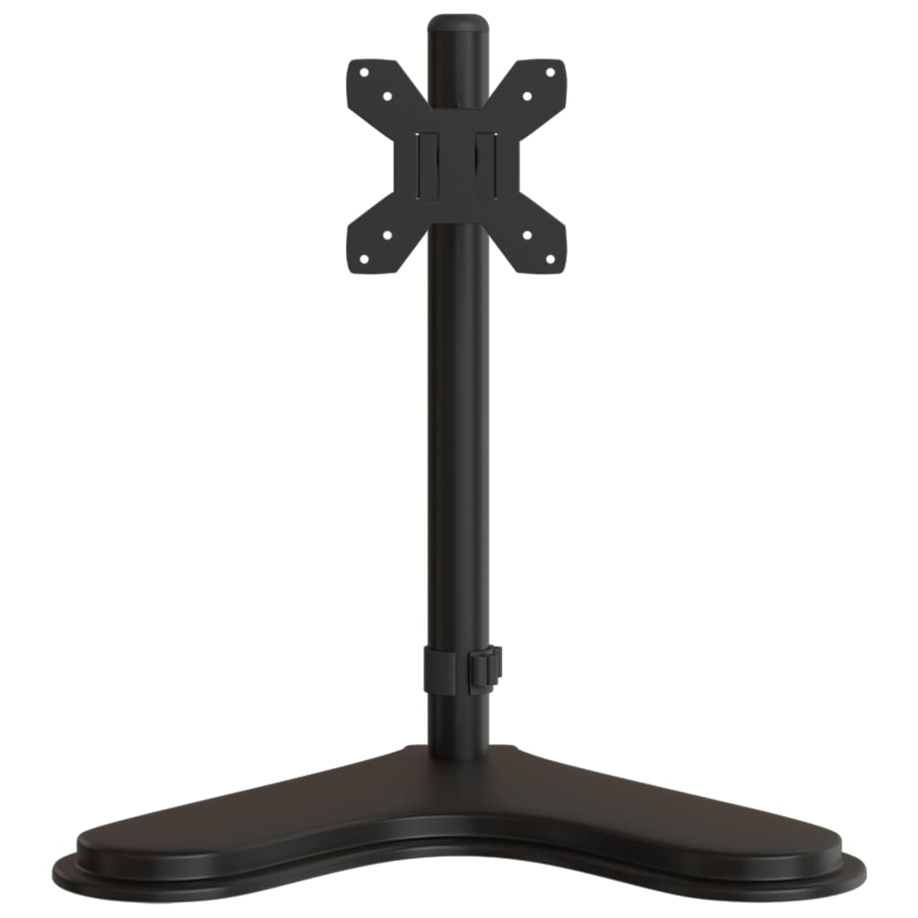 vidaXL Suporte para monitor VESA 75/100 mm aço preto