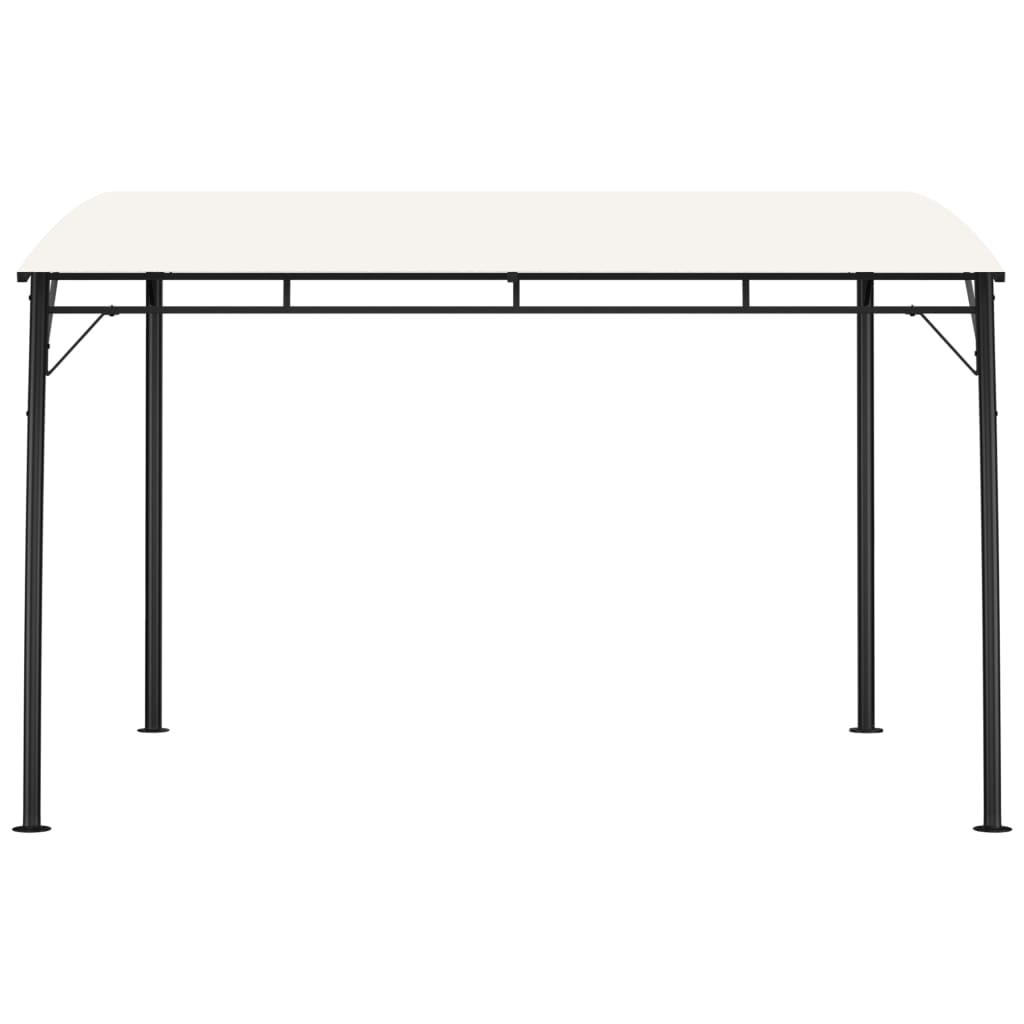 vidaXL Toldo para-sol de jardim 3x3x2,55 m cor creme