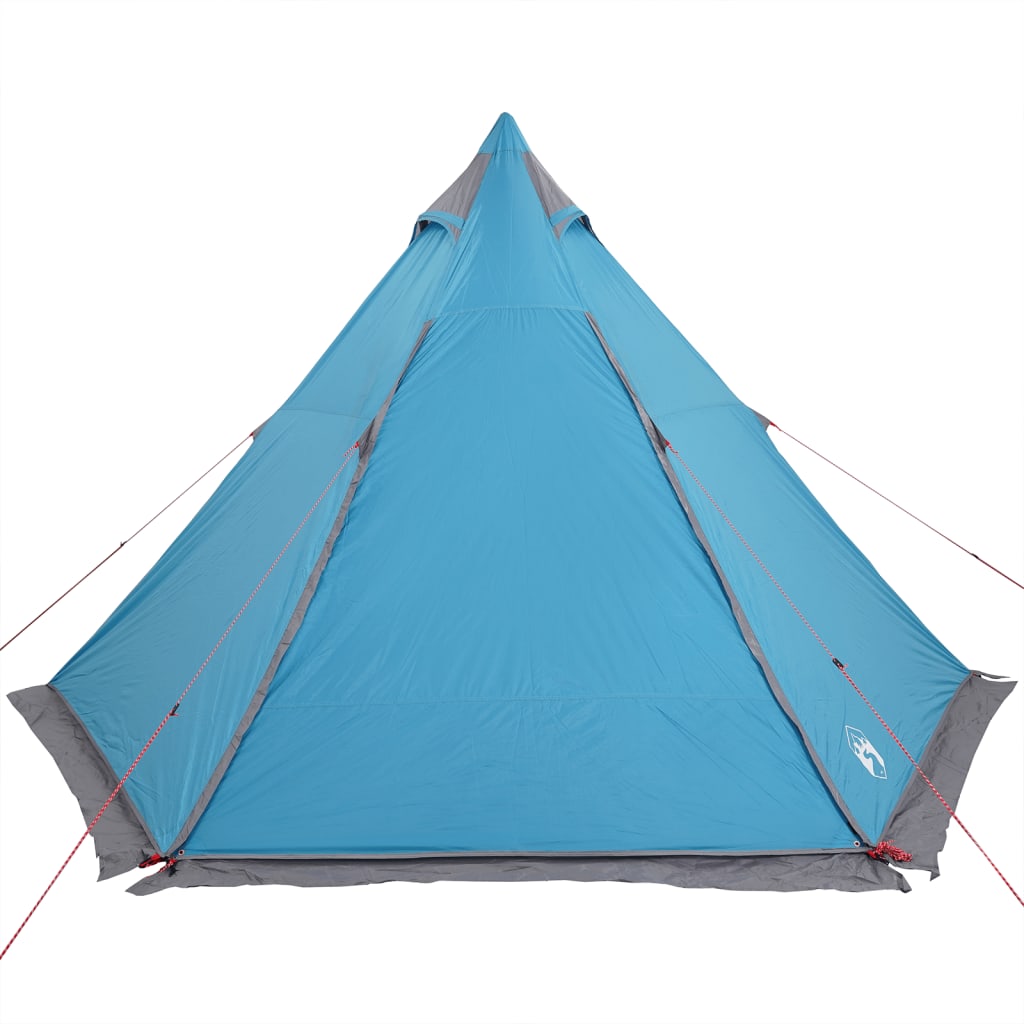 vidaXL Tenda familiar tipi para 6 pessoas impermeável azul