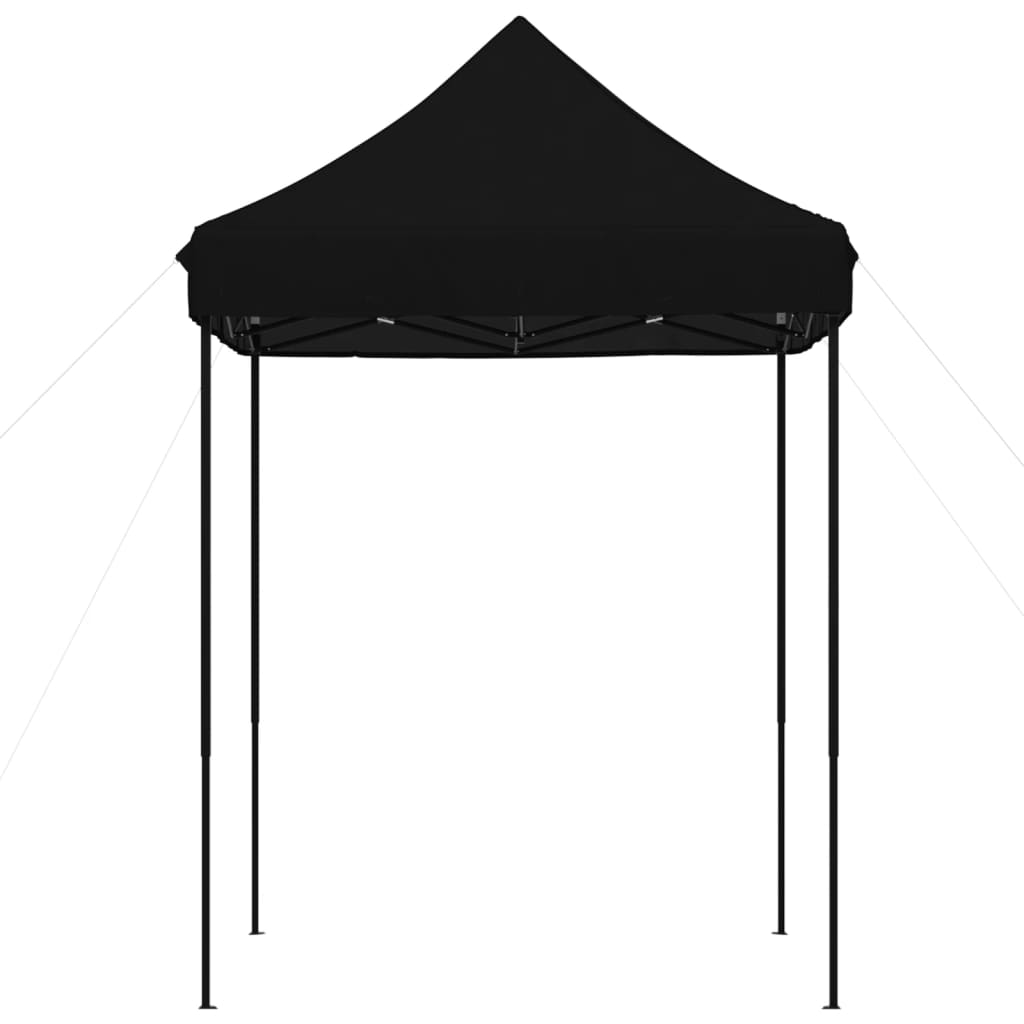 vidaXL Tenda para festas pop-up dobrável 200x200x306 preto