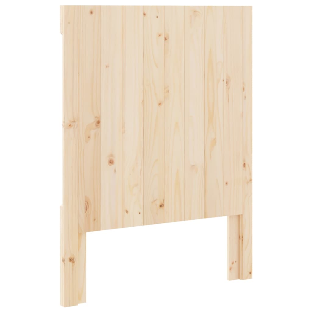 vidaXL Cabeceira 80x104 cm madeira de pinho maciça