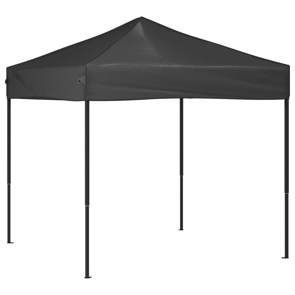 vidaXL Tenda para festas dobrável 2x2 m antracite