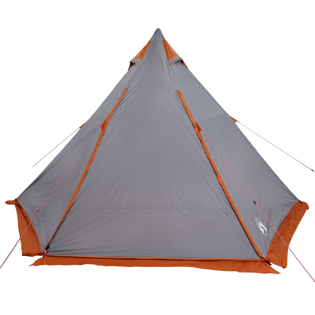 vidaXL Tenda familiar tipi para 6 pessoas impermeável cinzento