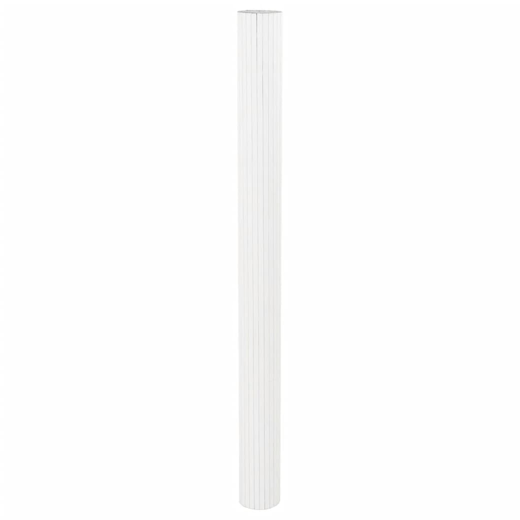 vidaXL Divisória 165x800 cm bambu branco