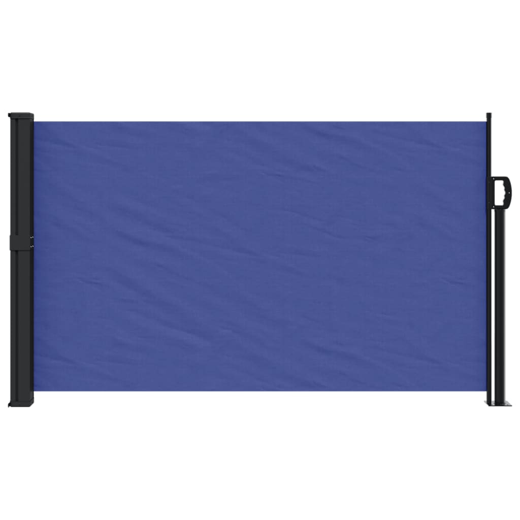 vidaXL Toldo lateral retrátil 120x300 cm azul