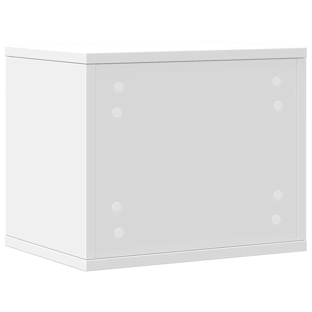 vidaXL Organizador de secretária 36x26x29,5cm derivados madeira branco