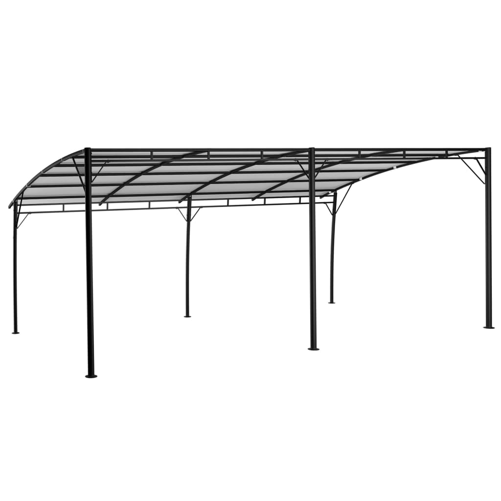 vidaXL Toldo para-sol de jardim 6x3x2,55 m cor creme