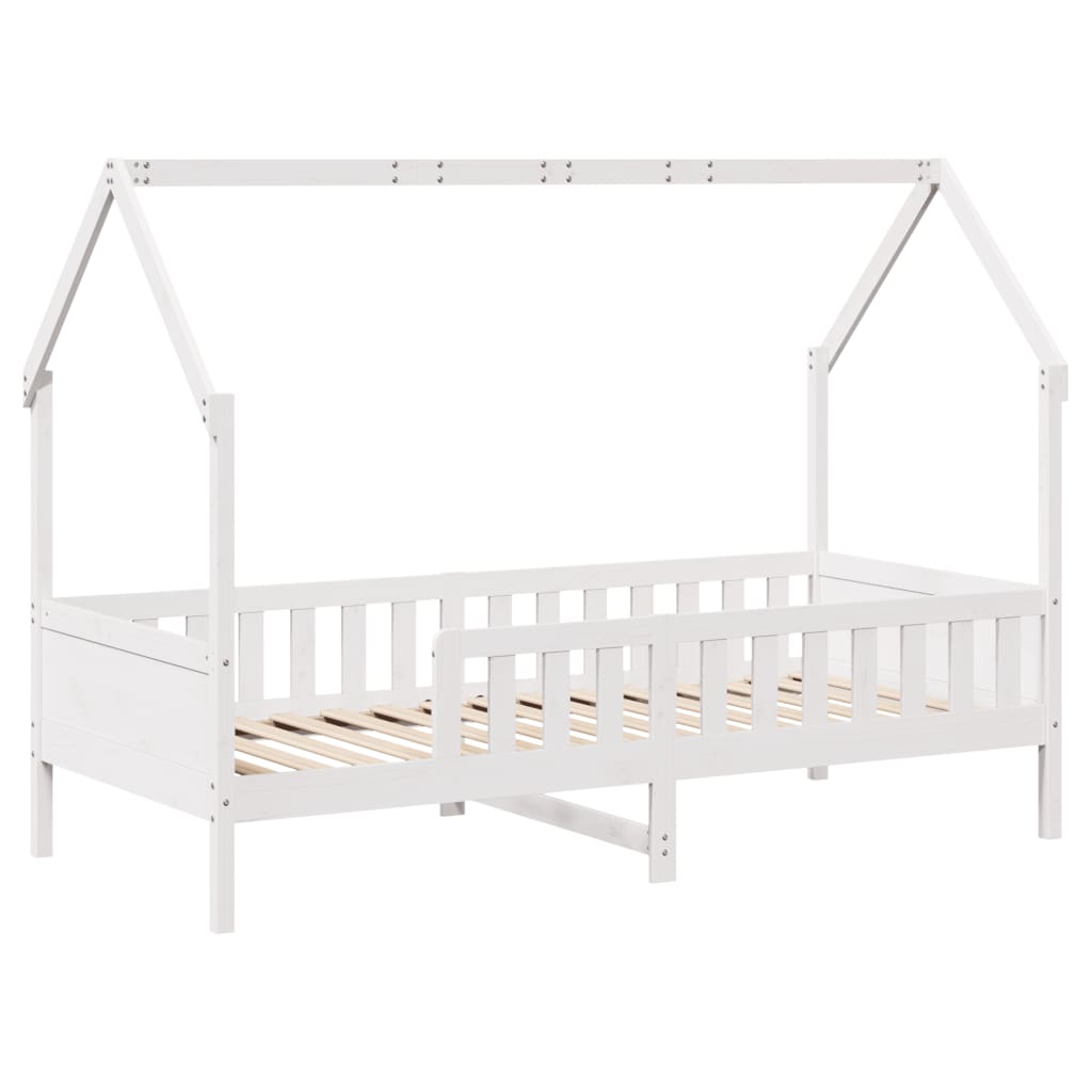 vidaXL Estrutura de cama infantil c/ gavetas 80x200 cm pinho maciço